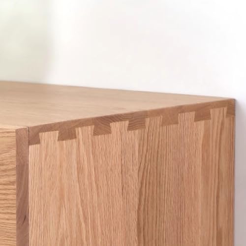 White Oak Cherry Wood Solid Wood TV Cabinet X867893
