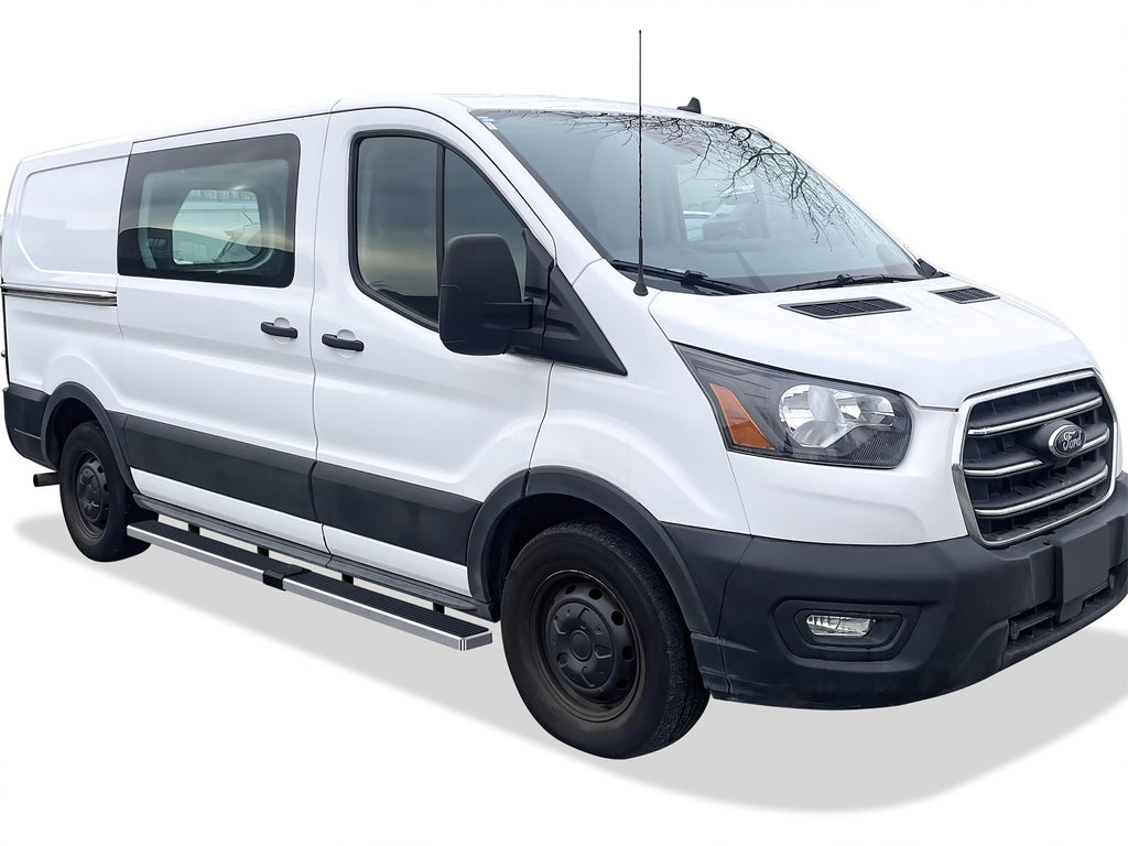 Running Boards 6 inches Silver Stainless Steel L9885