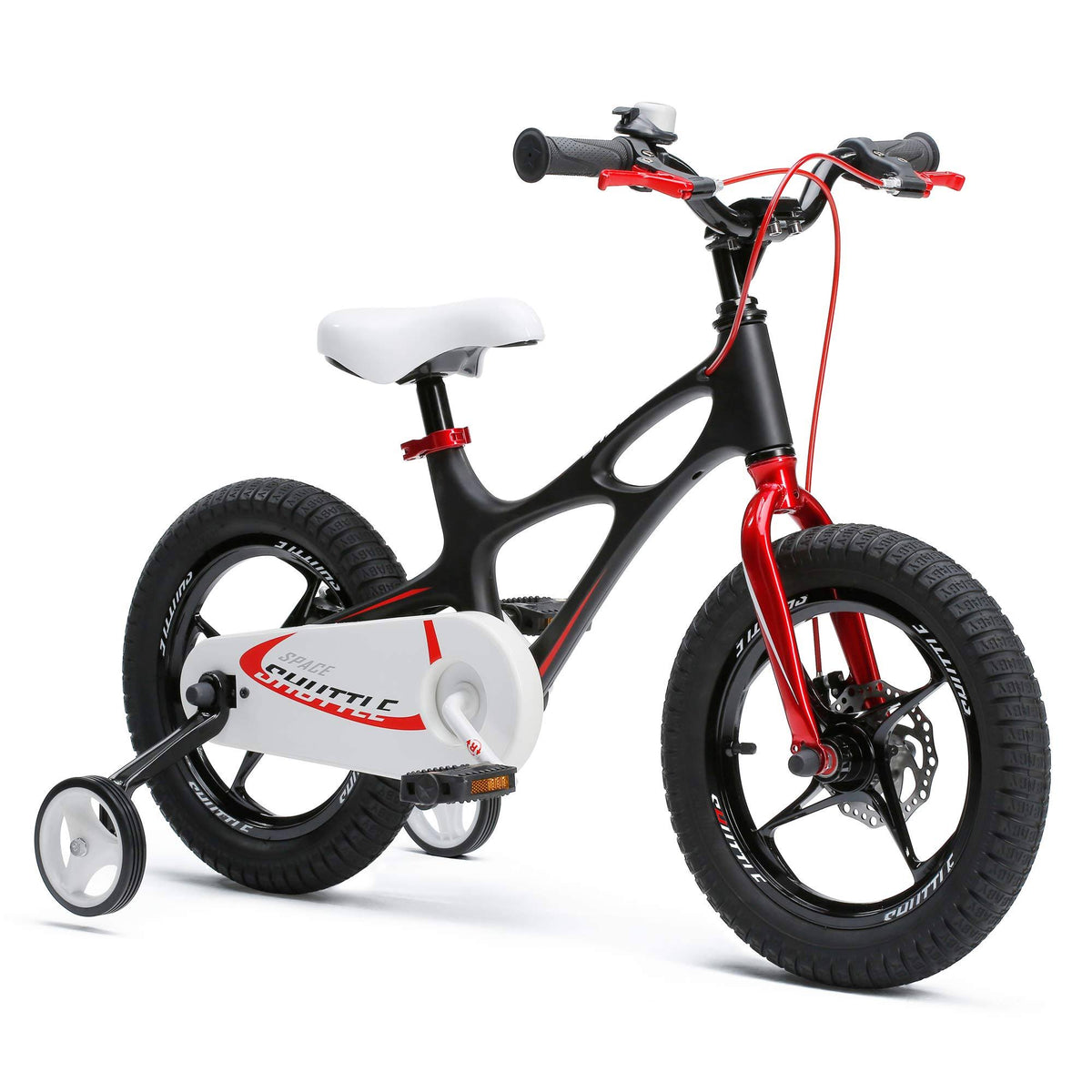 Lightweight Magnesium Kids Bike with Disc Brakes, 14 inch with Training Wheels C5762