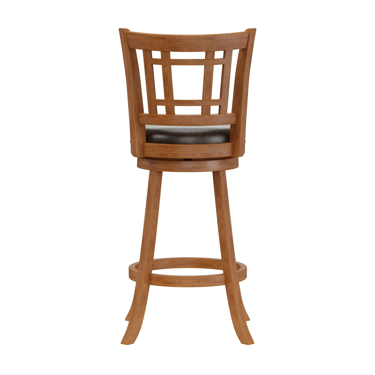 Brown Swivel Bar Stool J2183