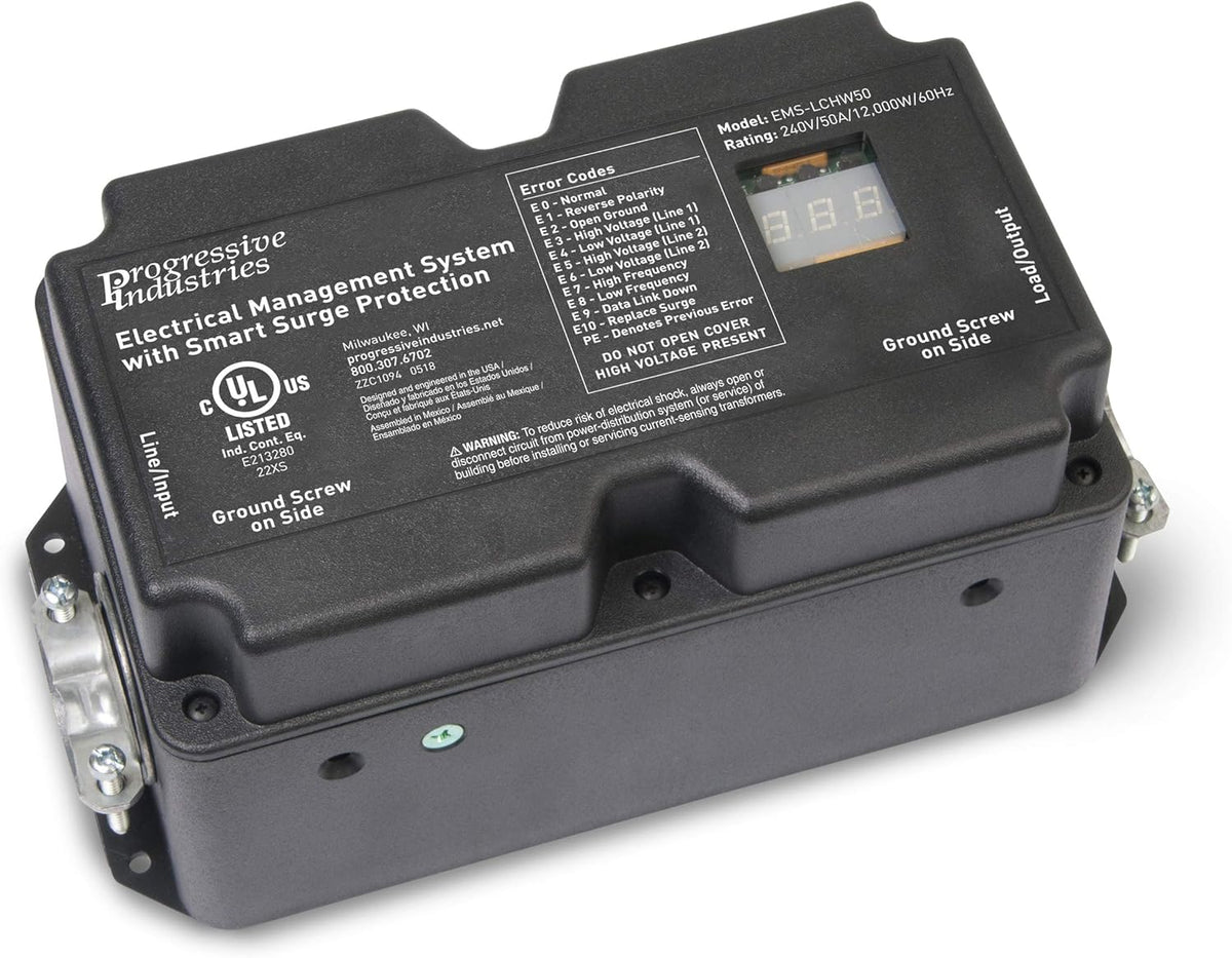 30 Amp Hardwired RV Surge Protector with Remote Display X8698