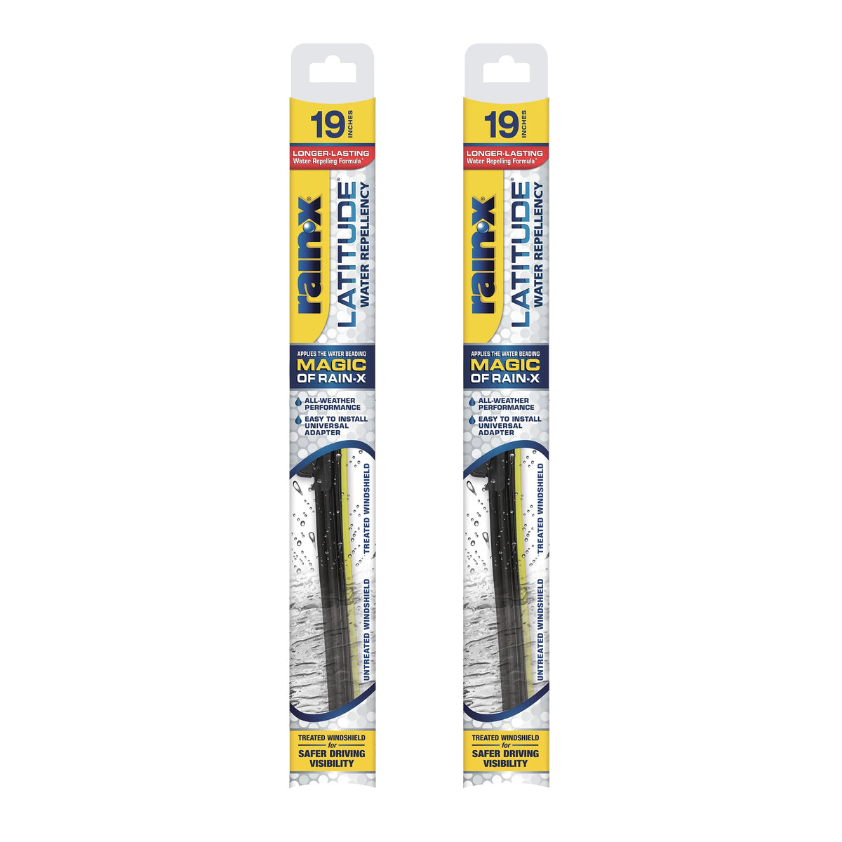 19 2 Pack Water Repellency Wiper Blade P532