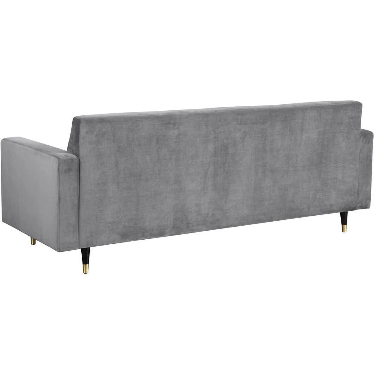 Contemporary Velvet Loveseat and Sofa Y408661