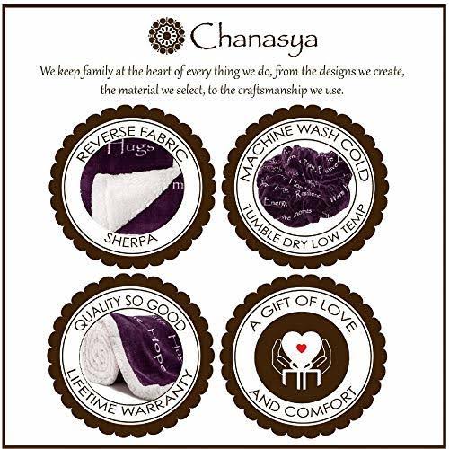 King Bed Violet Purple Sherpa Microfiber Blanket G715562