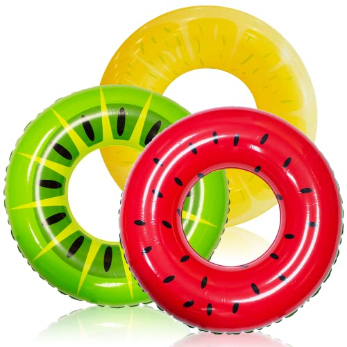 Inflatable Swim Tube Raft 3 Pack J684050