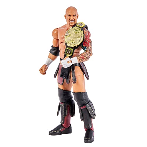 WWE Elite Collection Action Figure & Accessories, 6-inch Collectible with 25 Articulation Points & Swappable Hands W625158