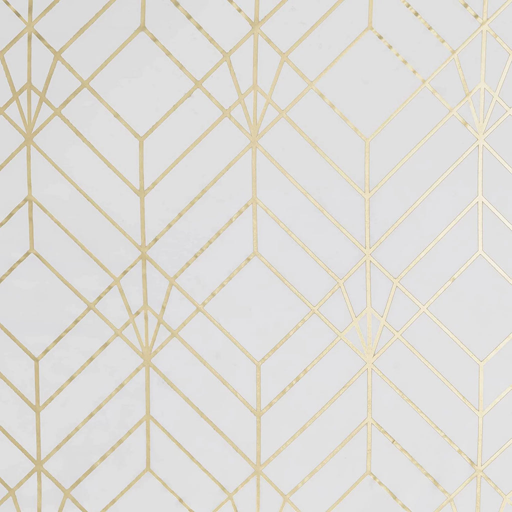 Gold Crushed Taffeta Rod Pocket Valance J620