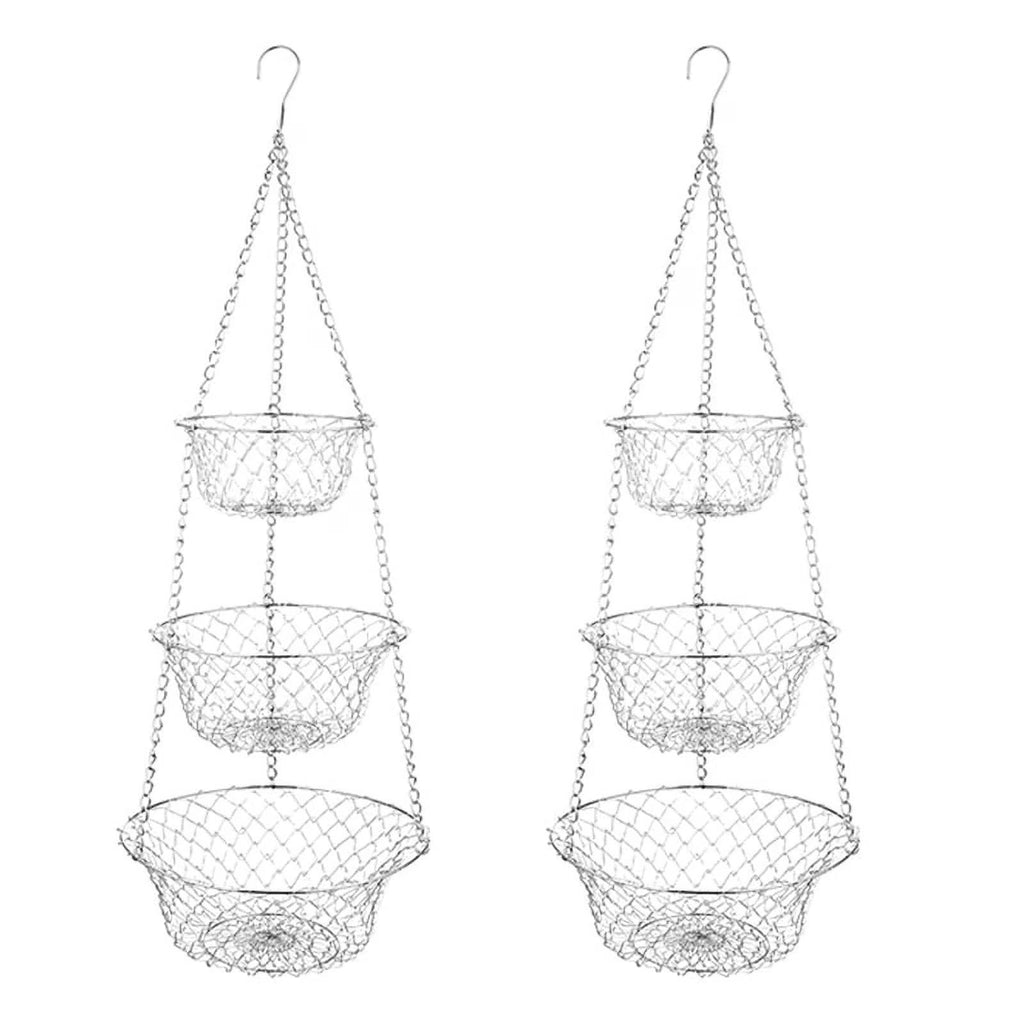 3 Tier Hanging Fruit Basket I28214