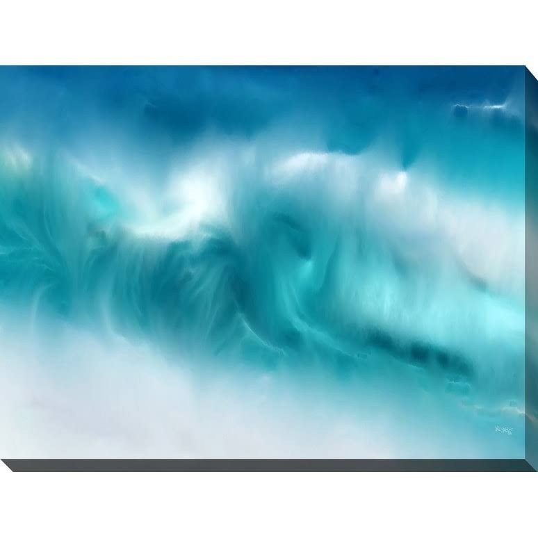 Blue Ocean Giclee Canvas Art 30 x 40 T876