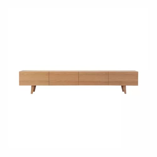 White Oak Cherry Wood Solid Wood TV Cabinet X867893