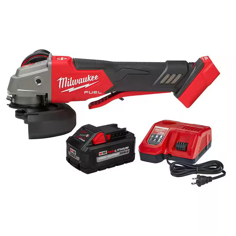 18-Volt Lithium-Ion Brushless Cordless 4-1/2 in./5 in. Grinder with Battery & Charger Q268328