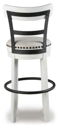 White Bar Height Bar Stool Z2703