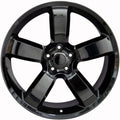 Black 20x9 Wheel for Dodge Charger A190