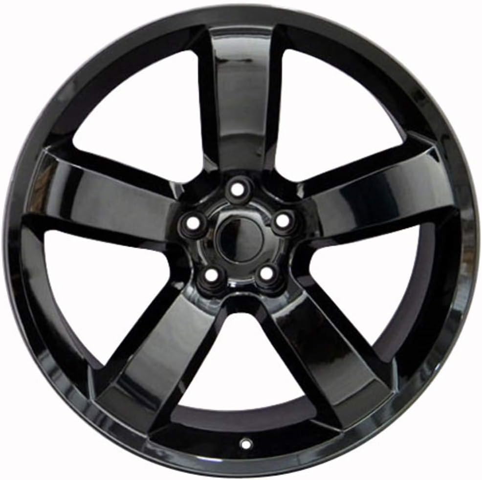 Black 20x9 Wheel for Dodge Charger A190