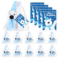 12 Pcs Plush Reindeer Toy X9191