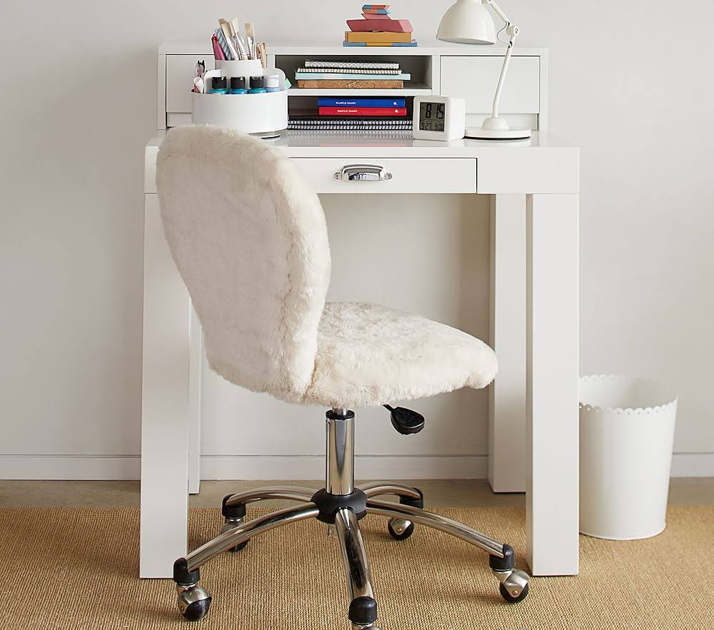 Midnight Navy Mini Desk with Handle A740