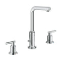 Chrome Widespread Bathroom Faucet L20207