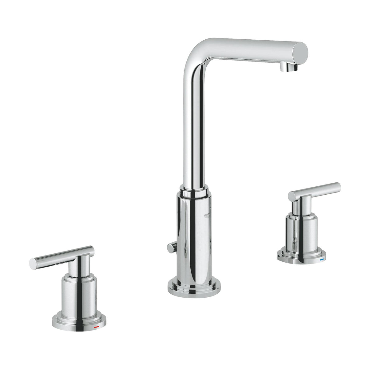 Chrome Widespread Bathroom Faucet L20207