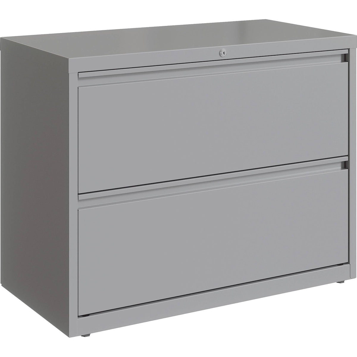 Silver 2-Drawer Lateral File R42084