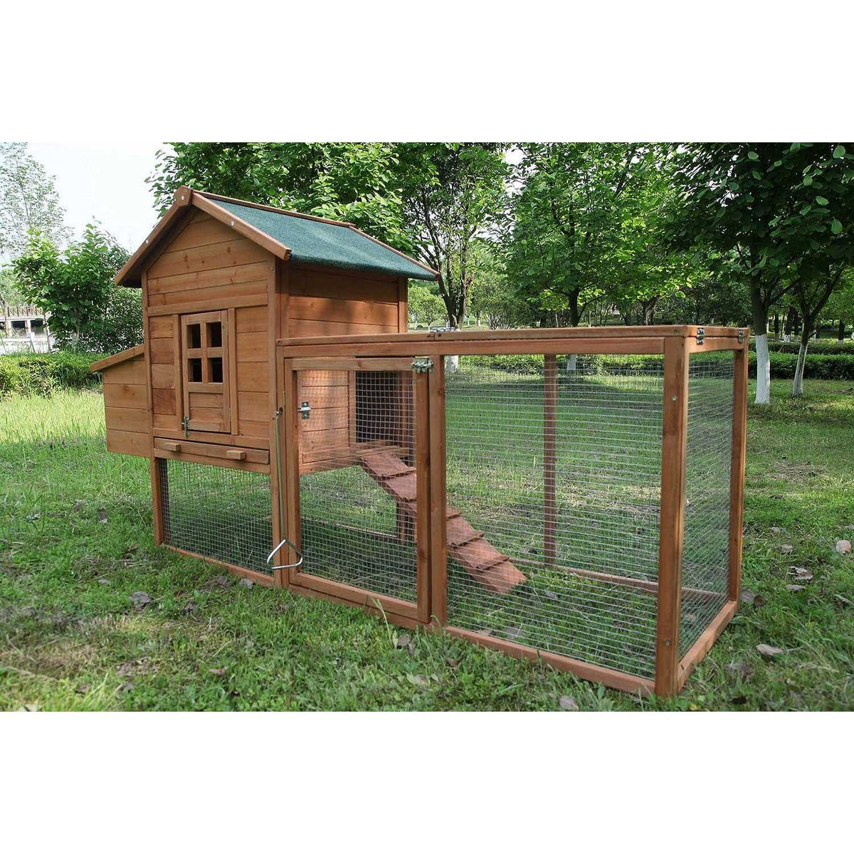 80'' Wooden Chicken Coop N611997