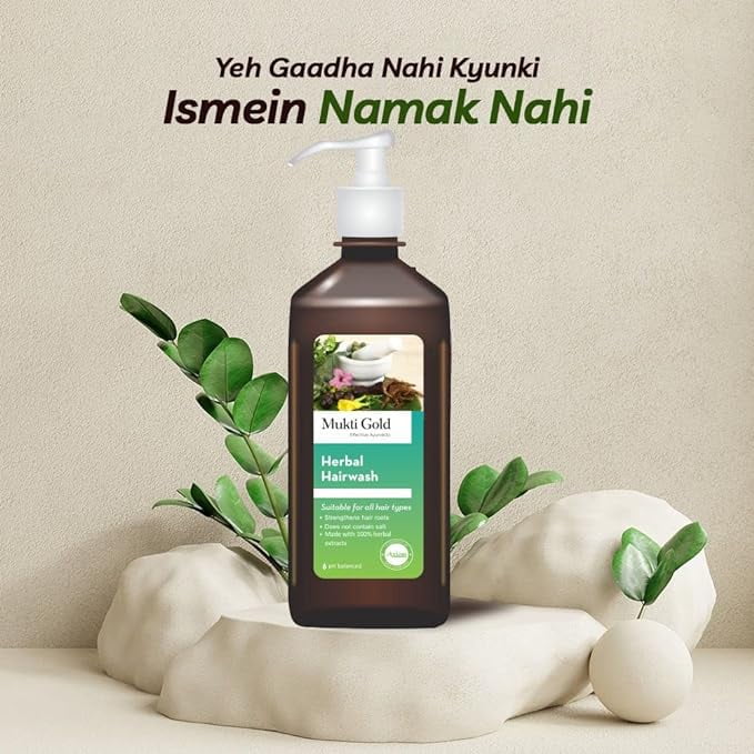 Herbal Hairwash 400 ml and Aloe Vera Gel 125 g B833