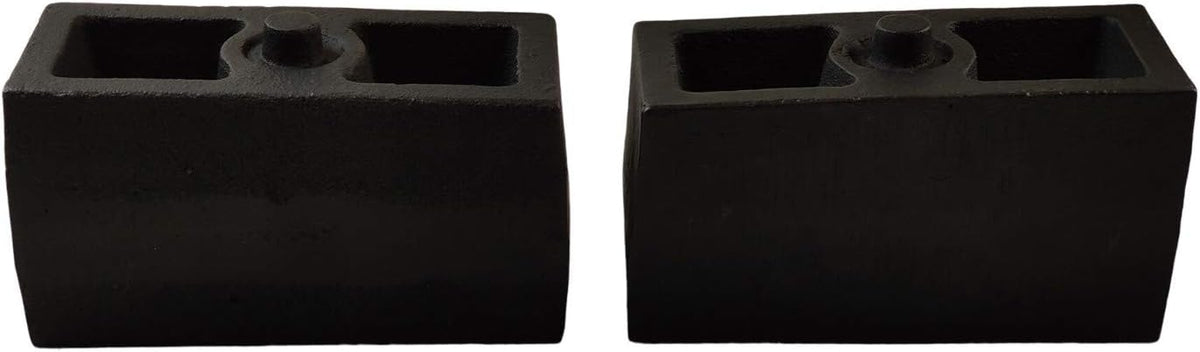 1.5 Rear Suspension Lift Cast Iron Blocks with 12.5 Square Leaf Spring Axle U Bolts K454228