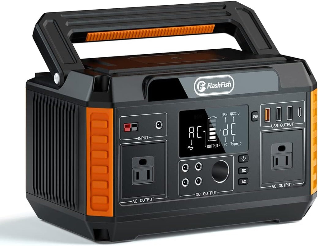 560W Portable Power Station, 520Wh/140400mAh Lithium Battery Pack with AC Outlets T988