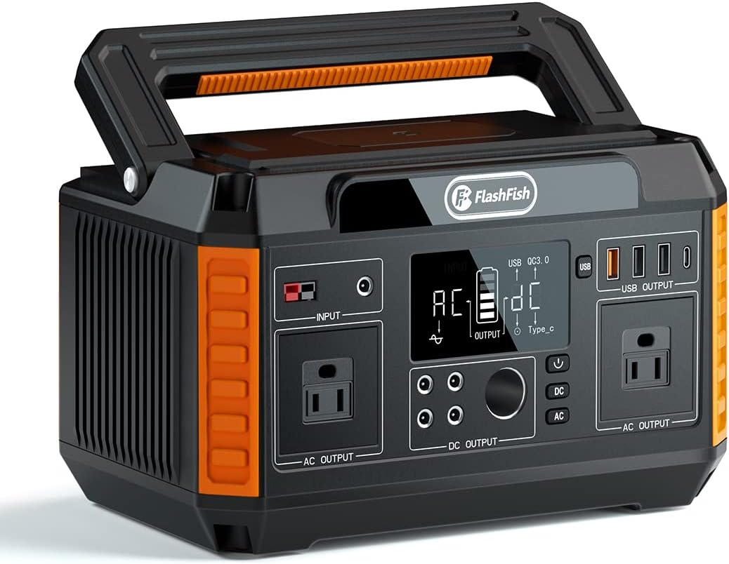 560W Portable Power Station, 520Wh/140400mAh Lithium Battery Pack with AC Outlets T988