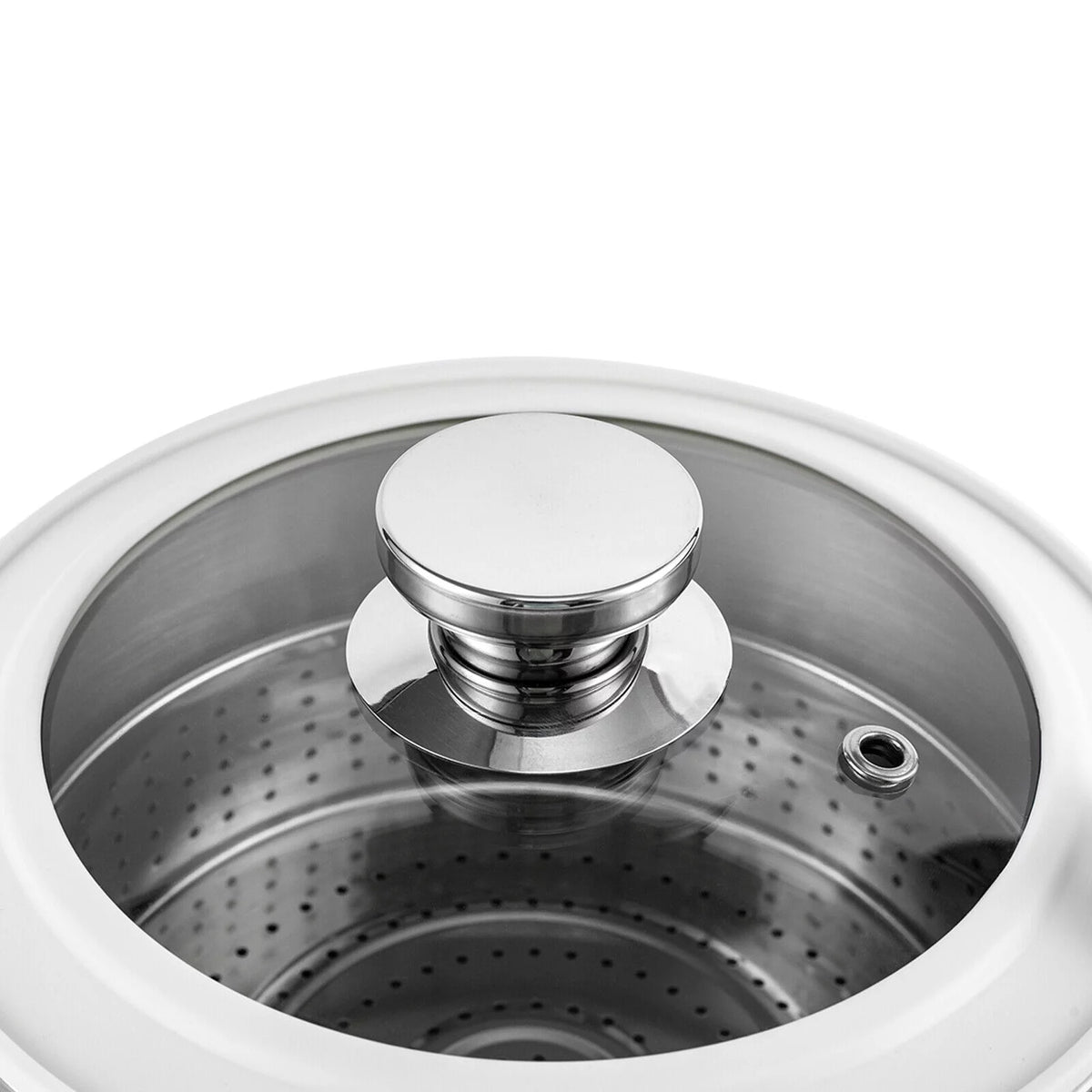 3-in-1 Electric Hot Pot Steamer with Steaming Basket E213