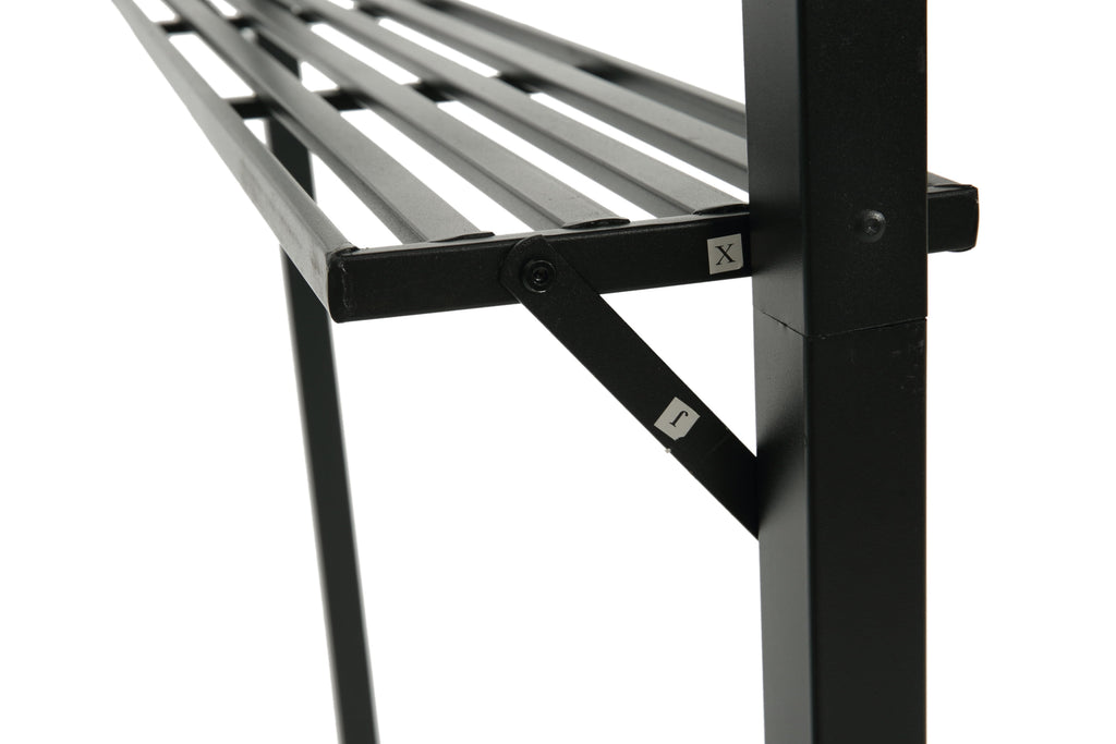 Double Tier Steel Frame BBQ Grill Gazebo Canopy with Bar Counters M814368