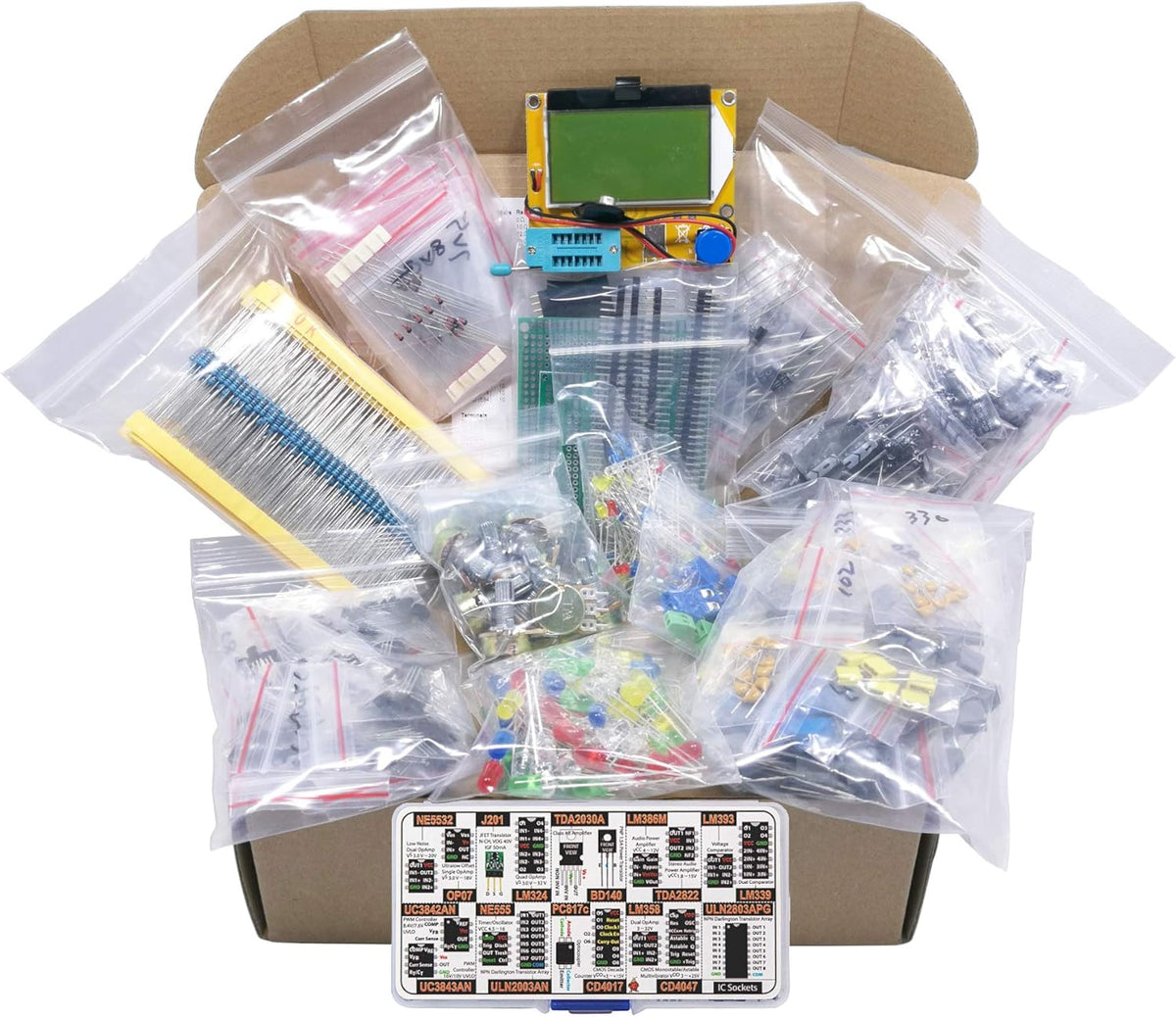 1870 pcs Electronic Component Kit Assortment X34495
