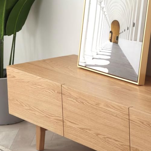 White Oak Cherry Wood Solid Wood TV Cabinet X867893