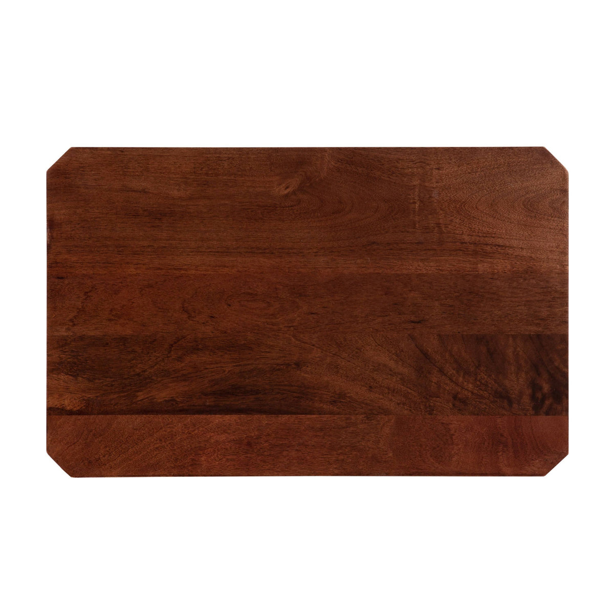 Walnut Brown Wood Side Table K849095