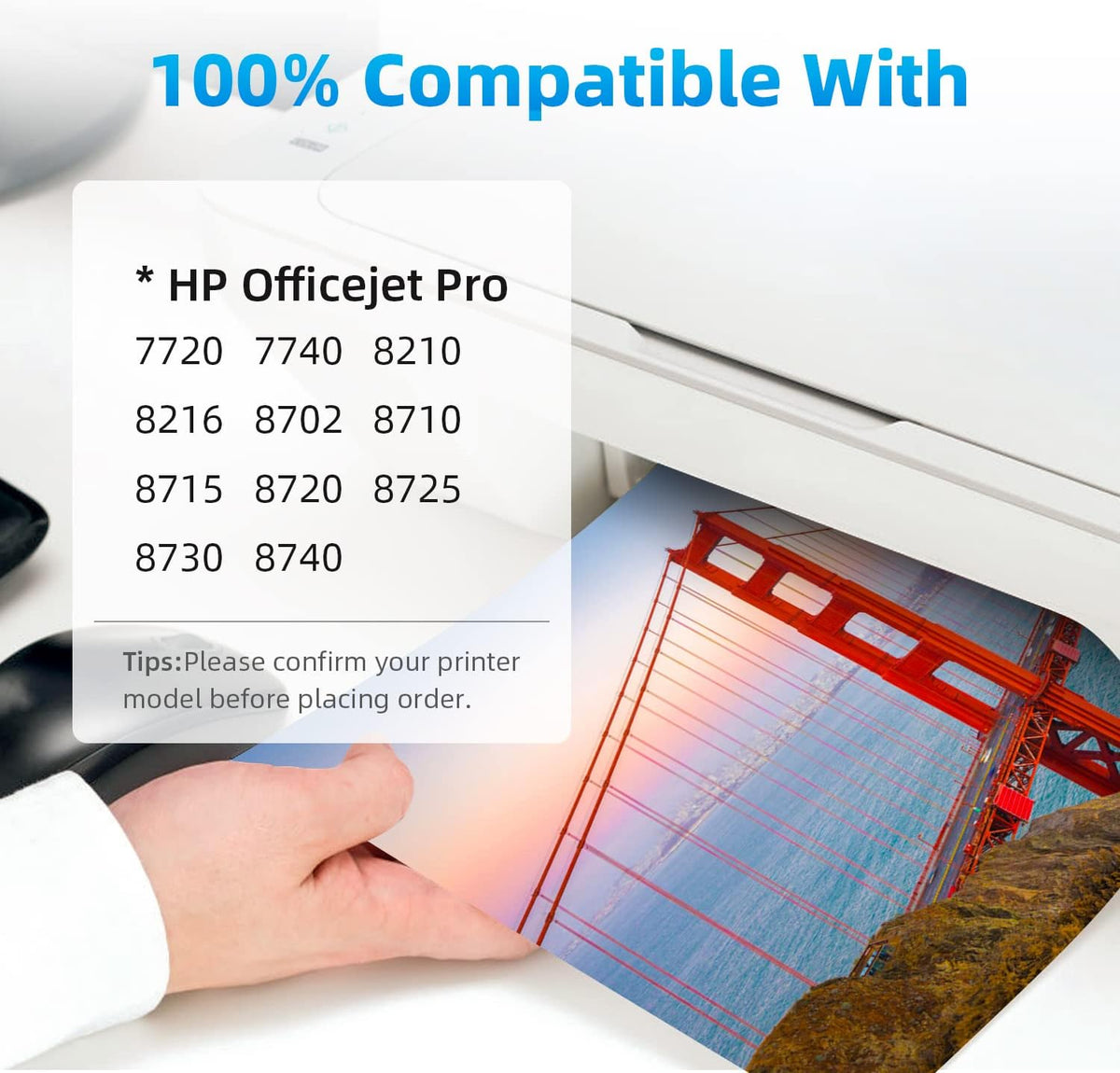Compatible 952XL High Yield Ink Cartridges 4-Pack X513814