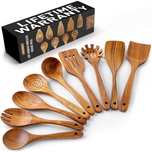 6-Piece Teak Wooden Spoons B113