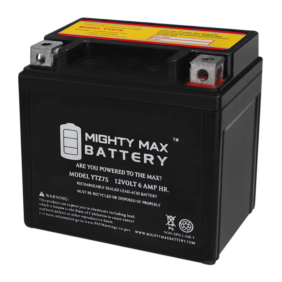 12V 6AH Replacement Battery I331966