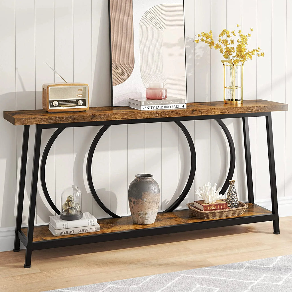 70.9 Inch Console Table with Storage W72432