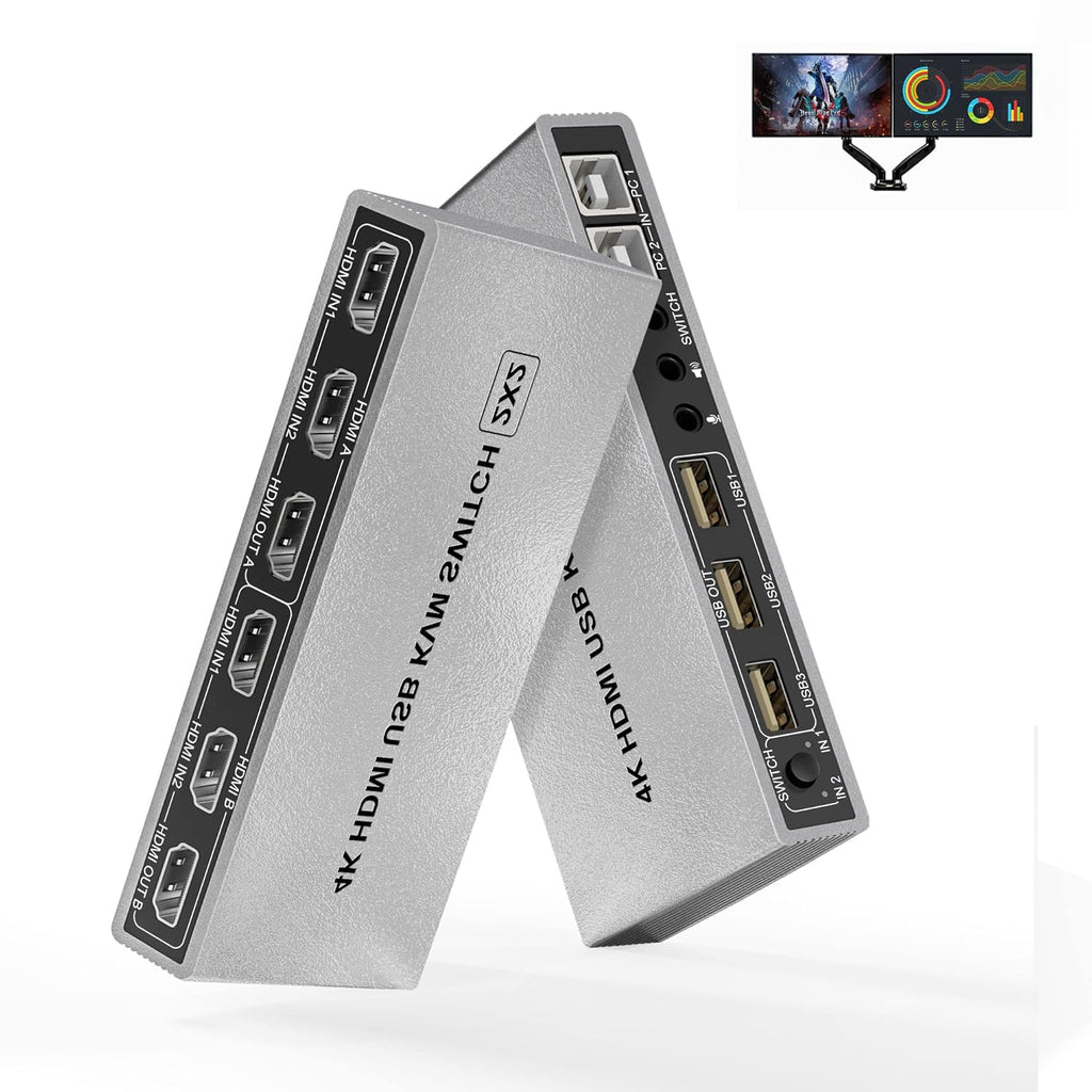2 Port USB KVM Switch with Audio Output O28119