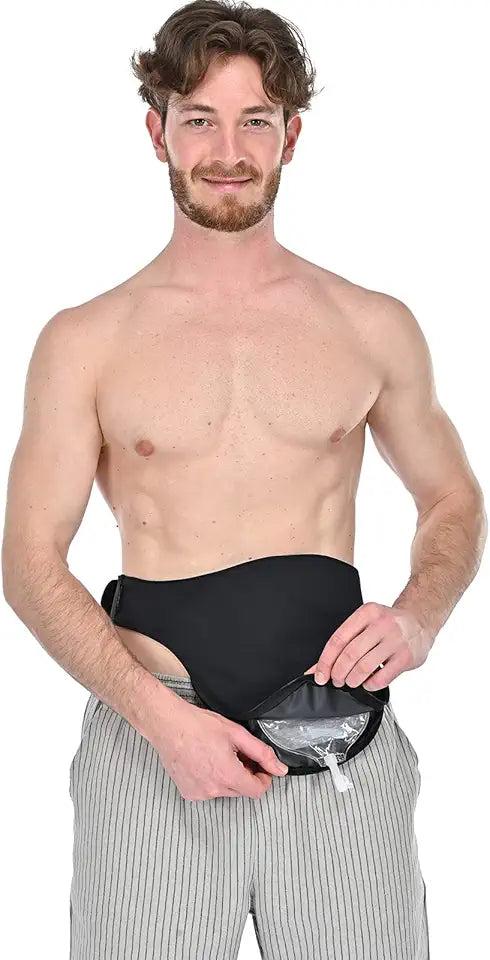 Black Ostomy Bag Covers P604885