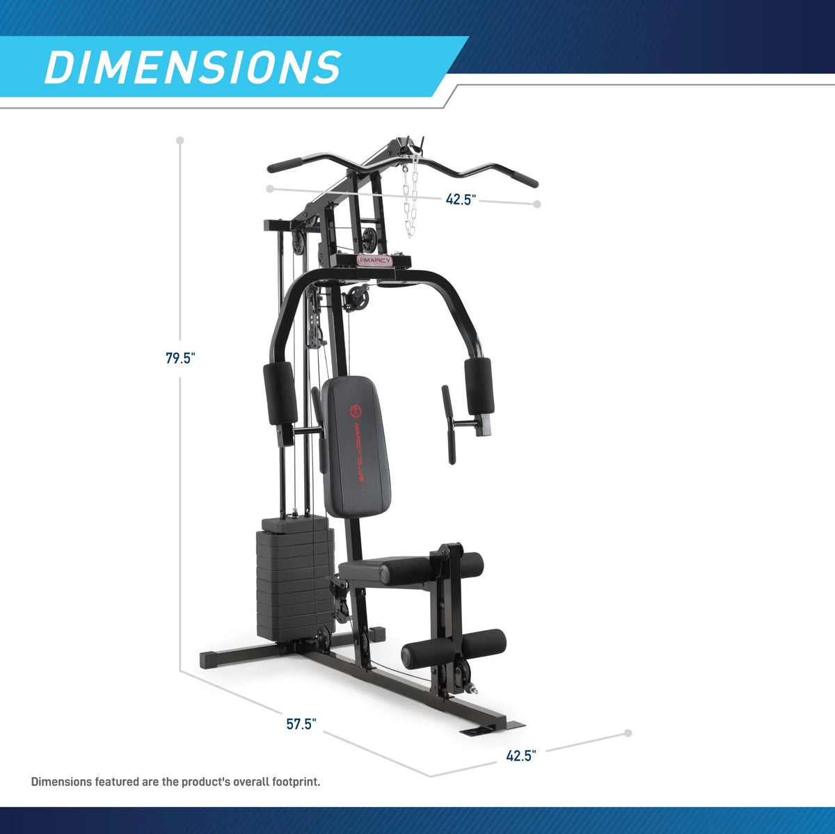 100 lbs Stack Home Gym T437