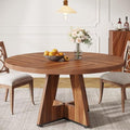 47 Inch Round Wood Dining Table B780