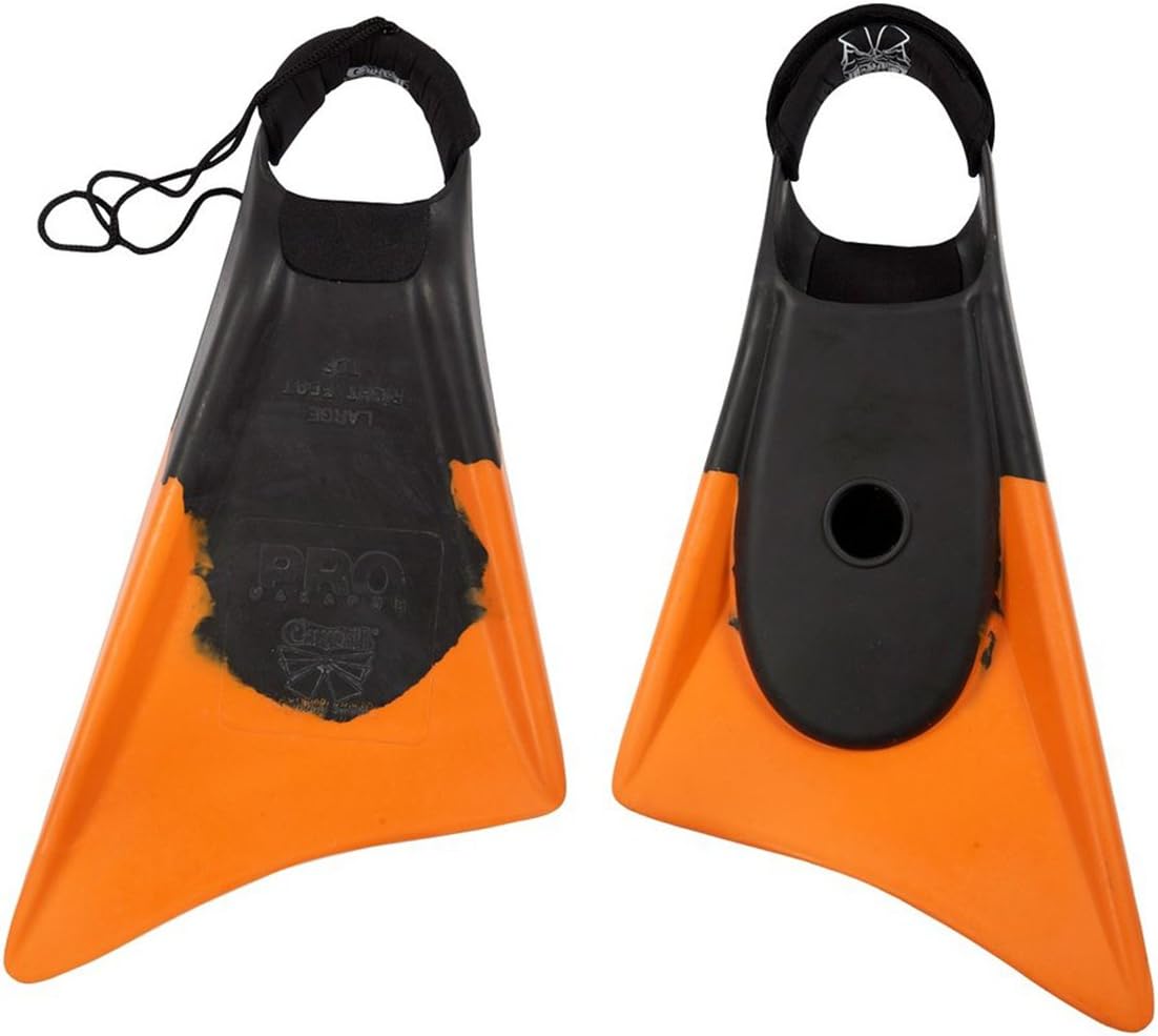 Black/Orange Swimfins Y9404