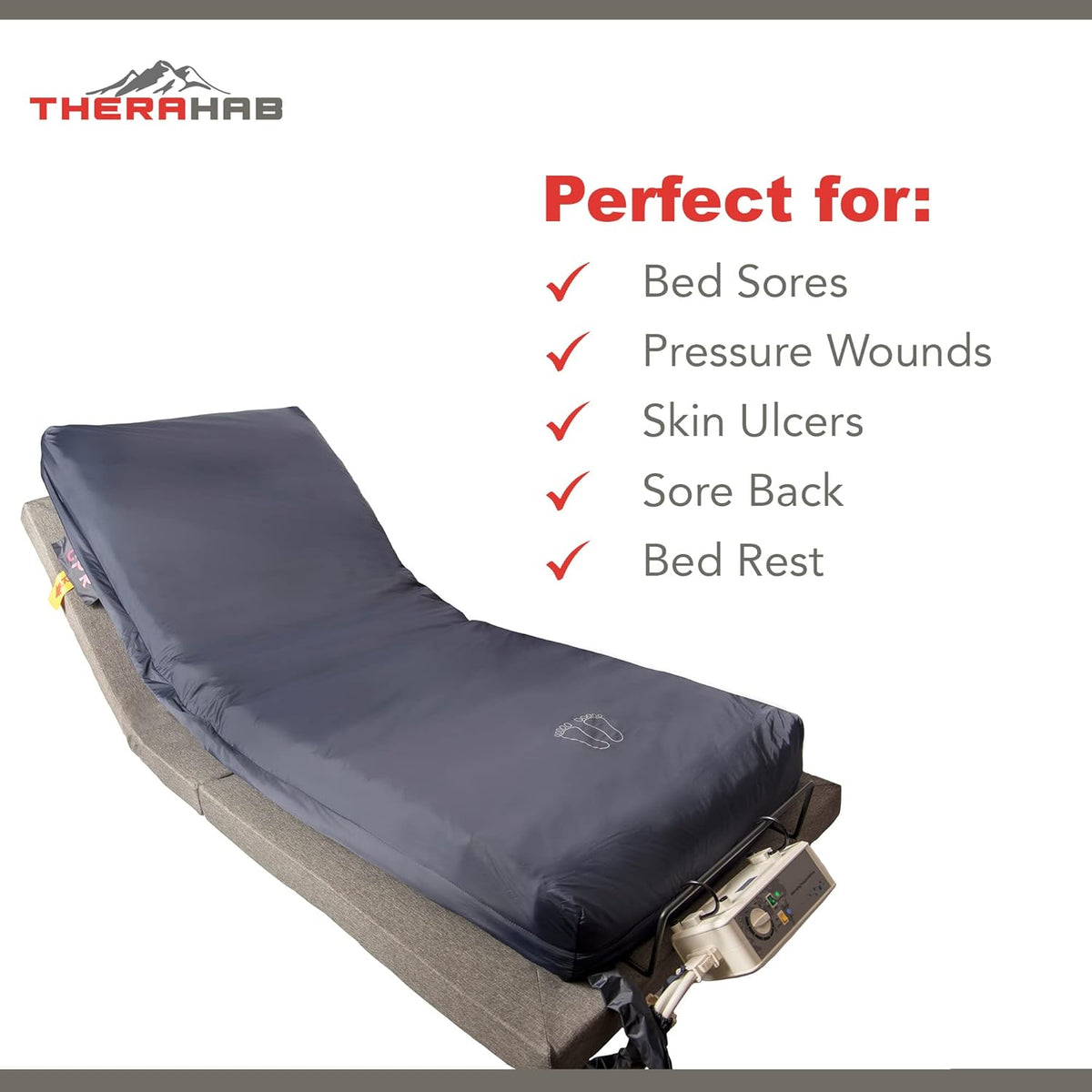 5" Alternating Air Pressure Mattress with Electric Pump A1643