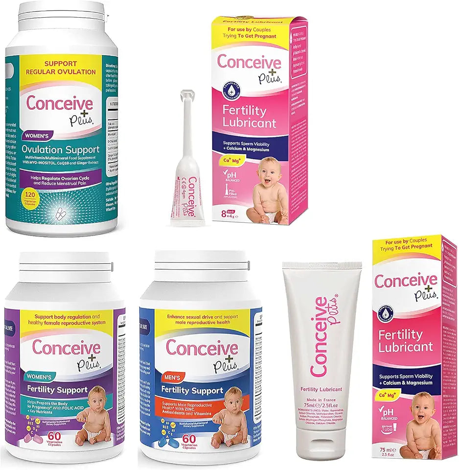 Fertility Supplements and Sperm Friendly Lubricants K53476