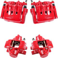Red Coated Calipers and Hardware Brake Kit Z8688