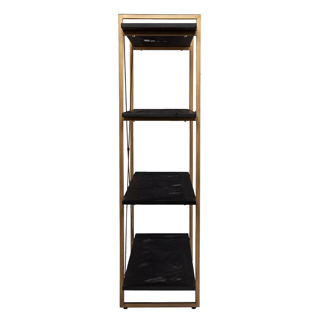 Black Wood Bookshelf K911538