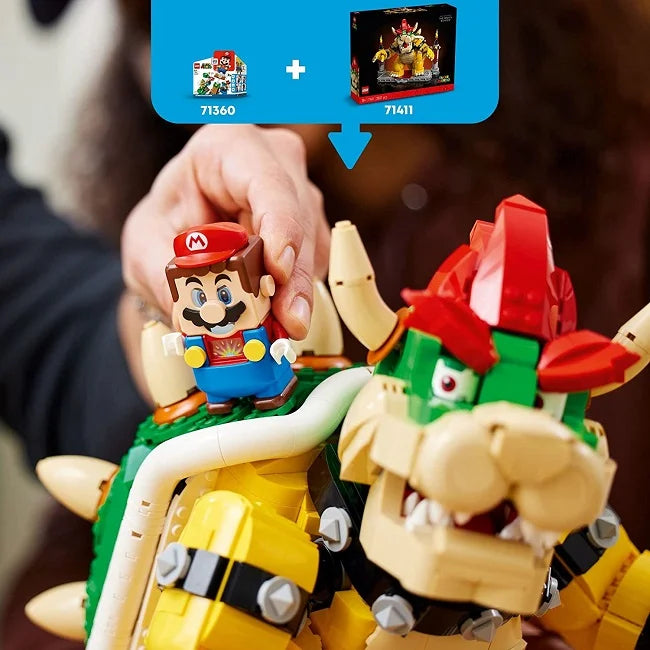 Super Mario The Mighty Bowser Building Toy Set E70201