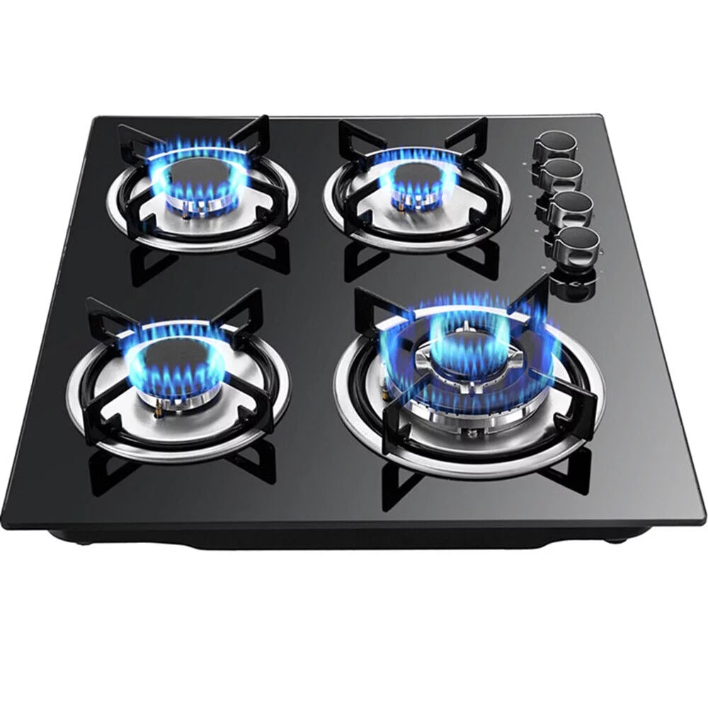 4 Burners Gas Cooktop Tempered Glass A213