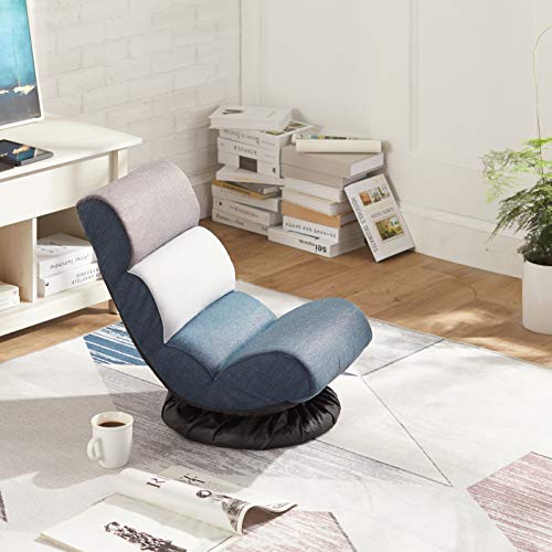 Swivel Foam Lounge Chair with Headrest A910