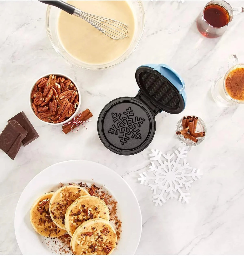 Snowflake Mini Waffle Maker K70748